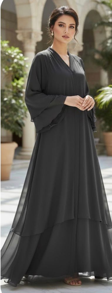 Layered Cloché Abaya_thumbnail_2