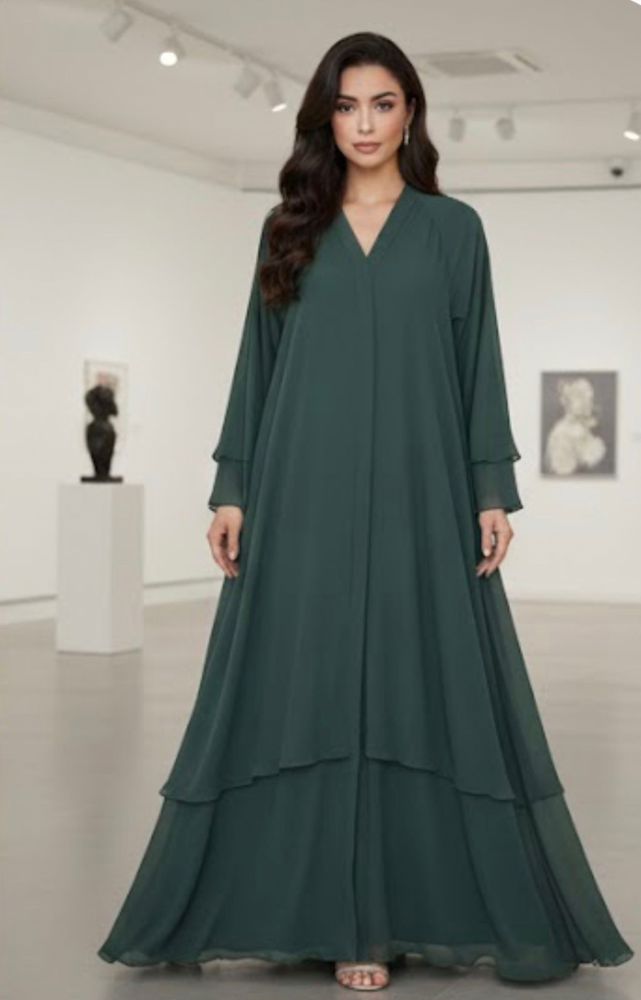 Layered Cloché Abaya_thumbnail_3