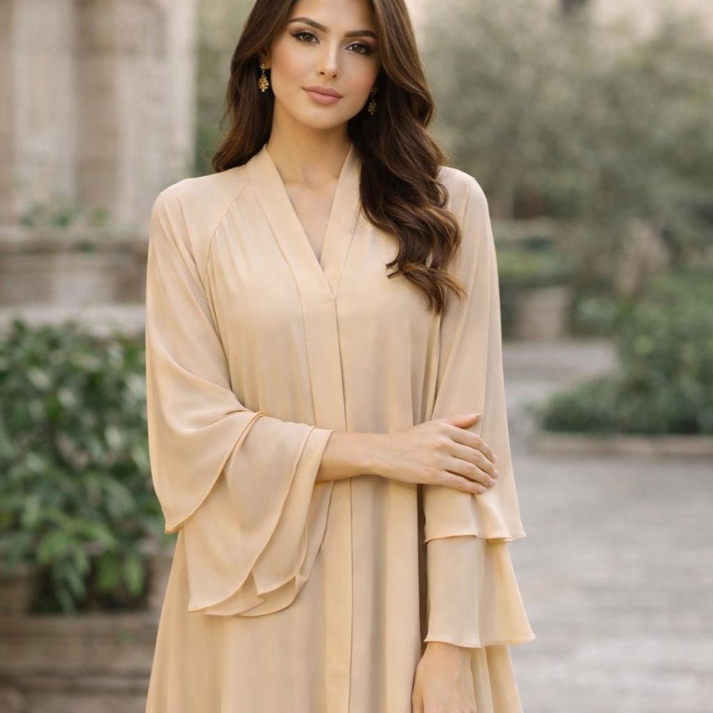 Layered Cloché Abaya_thumbnail_4